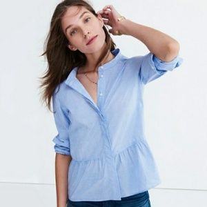 Madewell Peplum Shirt